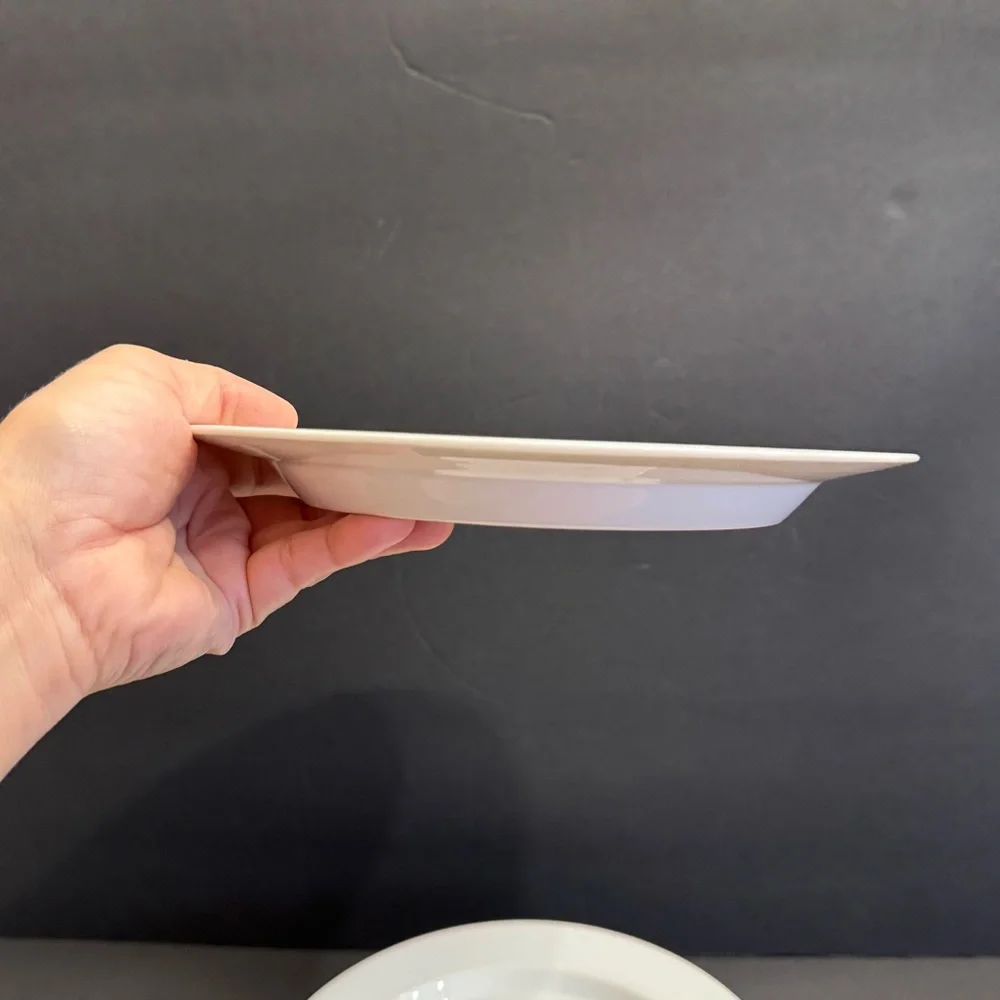 LOT of 4 Tienshan Prelude Salad Plates Wide Rim 8 3/8" - DISCONTINUED - Picture 10 of 16